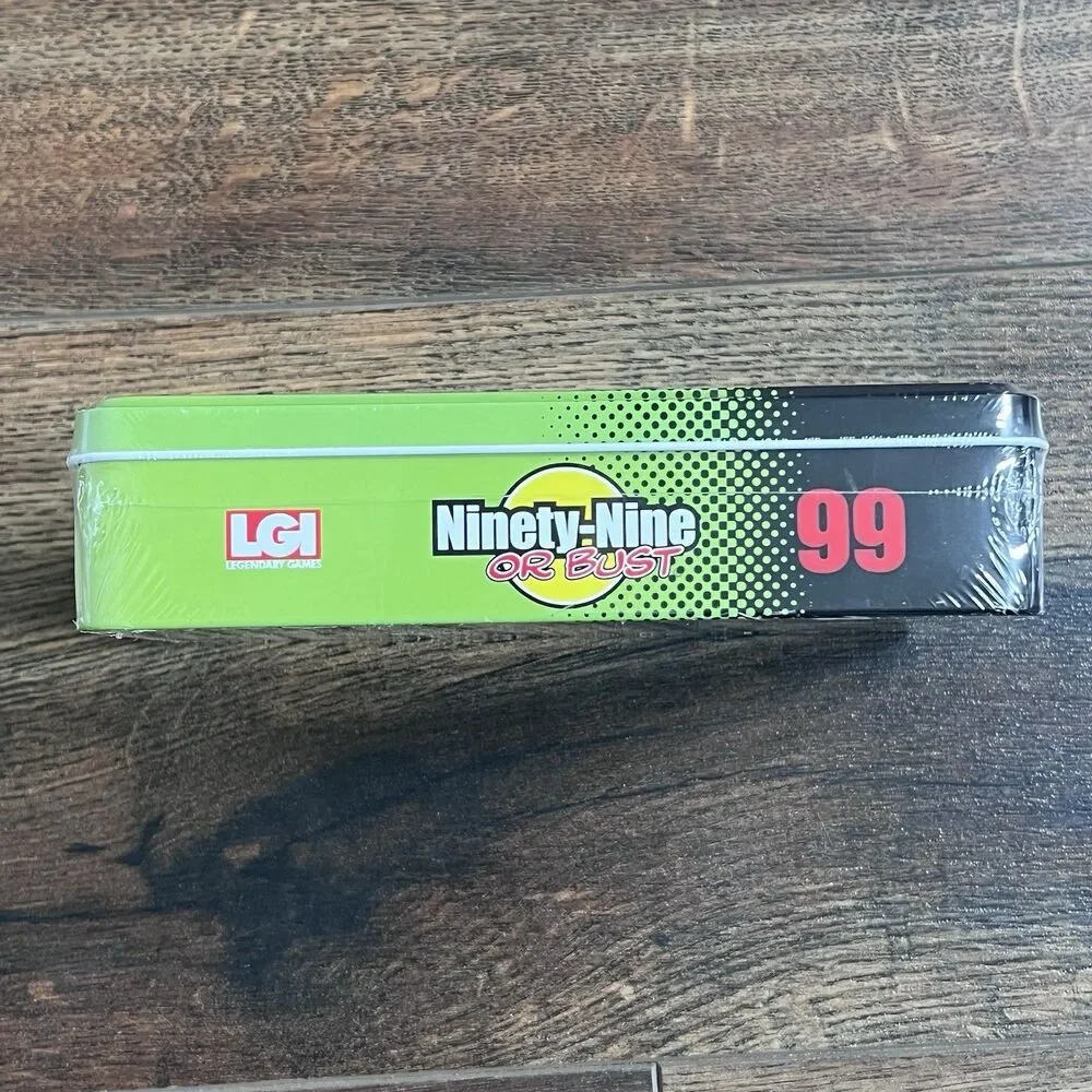 99 Ninety-Nine Or Bust LGI Legendary Games Family Card Game NIB